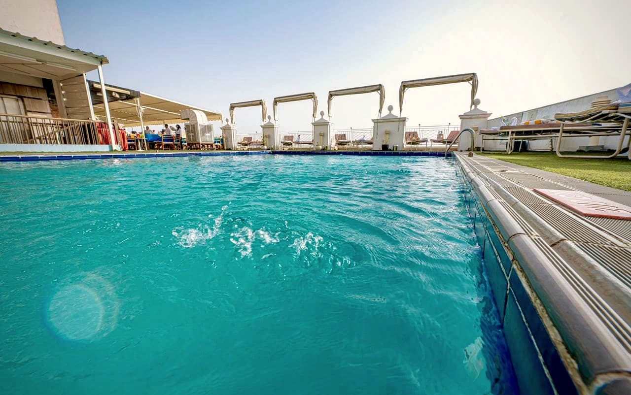 Rooftop Pool Escape