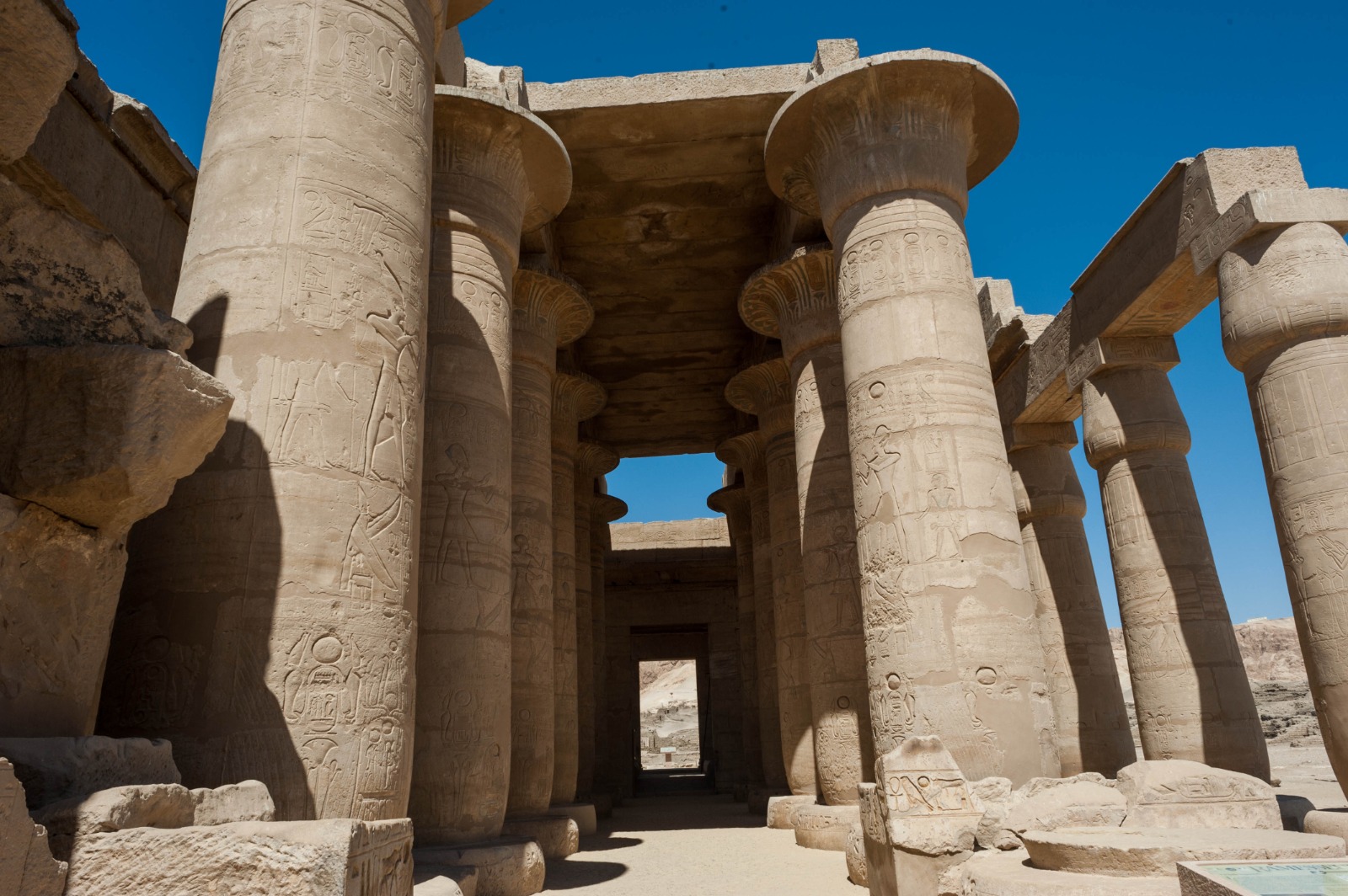 Ramesseum temple ruins